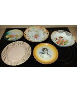 5pc Antique Moritz Zdekauer MZ Austria Spain &amp; Other Pierced Plate/Bowl Set - €42,85 EUR
