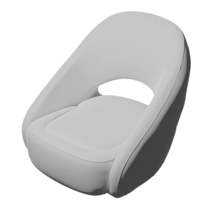 TACO Caladesi Smooth Bucket Seat - White [BA2-25WHT] - £773.16 GBP