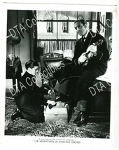 Adventures Of Sherlock Holmes 8x10 Promotional Still Basil Rathbone - £37.88 GBP