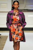 $3,900 Oscar De La Renta Stunning Silk Bead Colorful Dress Runway 0 S - £639.86 GBP