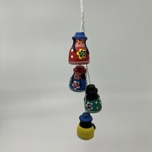 Whimsical Native American Wind Chimes Folk art miniature Wind - $17.00