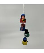 Whimsical Native American Wind Chimes Folk art miniature Wind - $17.00