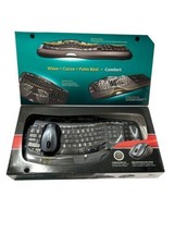 Logitech Cordless Desktop Wave Wireless Keyboard &amp; Laser Mouse w/ Receiver - $85.50