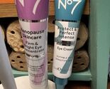 both No7 Menopause Skincare Firm &amp; Bright Cooling Eye Roller+ ADVANCED E... - $22.74