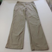 Carhartt 102291 Relaxed Fit Mens Tan/Khaki Cotton Blend Pants Size 34×34 (34×32) image 6