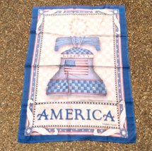 Liberty Bell America Double Side 28&quot; x 40&quot; Independence Memorial Day 4th of July - £6.71 GBP