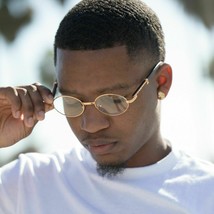 Men's Top Quality Hip Hop Vintage Gold Frame Clear Lens Wood Grain Retro Glasses - €18,43 EUR Men's Top Quality Hip Hop Vintage Gold Frame Clear Lens Wood Grain Retro Glasses - €18,43 EUR