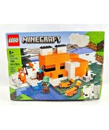 LEGO Minecraft: The Fox Lodge #21178, 2022 New Sealed - Box Worn. - £14.76 GBP