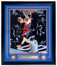 Mac Mcclung Signé Encadré 16x20 76ers NBA Slam Dunk Concours Photo JSA - £98.40 GBP