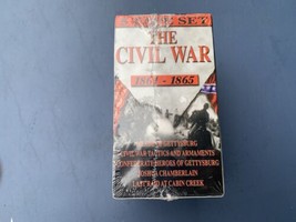 5 VHS Tape Box Set: The Civil War 1861-1865 Documentary - £17.65 GBP