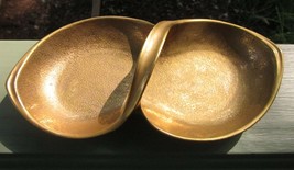 RS Prussia Germany Antique Gold Encrusted Handled Condiment Nut Candy Nappy Dish - £31.97 GBP