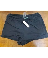 Keautikini Black Swim Shorts Bottoms Stretch Size XL NWT New  - $21.46