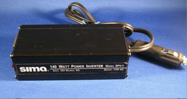 Sima 140Watt 12V DC to 115V AC Power inverter (Works from car battery) - £19.55 GBP