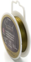 Cousin Cord Basics 7-Strand Beading Wire .3mmx40&#39;-Gold - £10.77 GBP