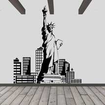 Statue Of Liberty Vinyl Wall Decal New York City - £11.55 GBP+
