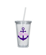 Anchor Name Monogram Tumbler - £11.06 GBP