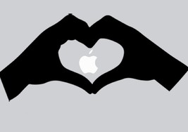 Heart Hands Vinyl Decal Car Sticker Laptop Wall Art - £3.87 GBP