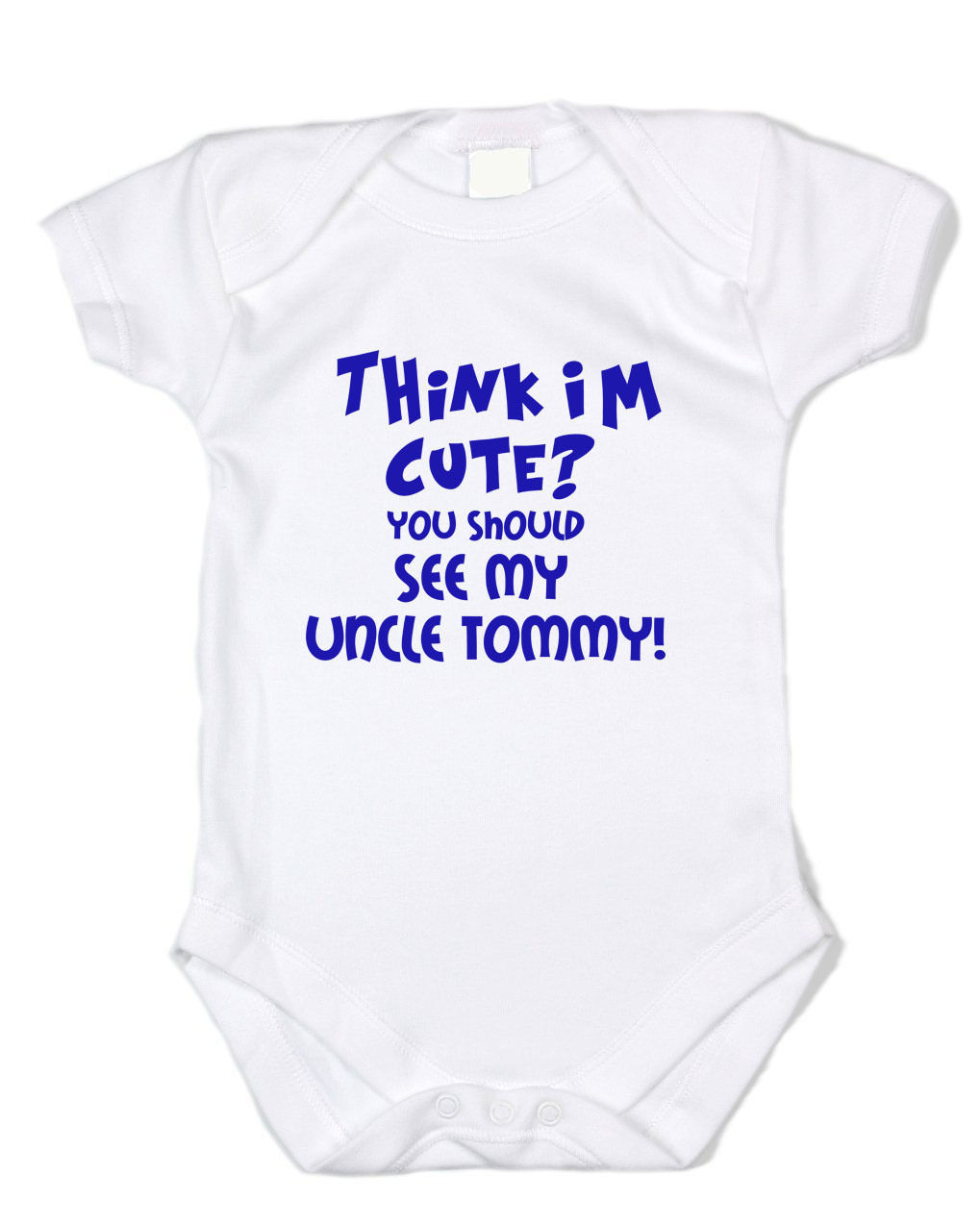 Think I&#39;m Cute You Should See My Uncle Aunt Personalized Shirt  Bodysuit - $10.00