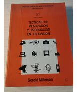Technical De Realizacion And Production Television Gerald Millerson 1989... - $306.47 MXN