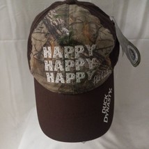 NEW Duck Dynasty Phil Robertson RealTree Cap Hat A&amp;E Happy Camouflage Adjustable - £14.23 GBP