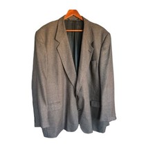 MEN OF MEASURE Big &amp; Tall Size 52 Wool &amp; Silk Tan Tweed Blazer Sport Coat - $41.80