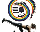 Resistance Bands Set 11pcs 100lbs of Total Weight Resistance - £14.93 GBP