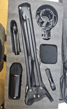 Mirfak Audio TU1 Desktop Professional Microphone Condenser Tripod Arm Stand Kit - £41.11 GBP