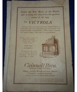 Vintage Grinnell Bros. Souvenir Songbook  - $4.08 CAD