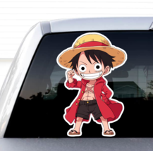 One Piece Anime Cool Little Monkey D. Luffy Sticker Decal Truck Car Wall Phone - £3.23 GBP+