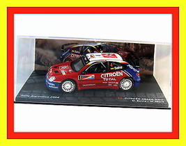 Citroen Xsara Wrc#4 ,2004 Red Altaya 1/43 Diecast Car Collector&#39;s Model,New,Rare - £26.91 GBP