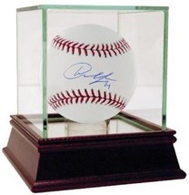 Austin Jackson signed Official Major League Baseball w/Glass Case- Stein... - $68.95