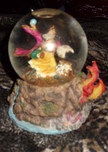 Wizard and dragon Glitter Golbe (Pyramid Collection) - $18.00