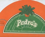 Pedro&#39;s Mexican Restaurant Menu Madison &amp; Appleton Wisconsin 1982 Circle  - $37.62