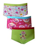 Lalaloopsy Toddler Girls 3 Pack Panties Underwear Size 4T NIP - £6.01 GBP