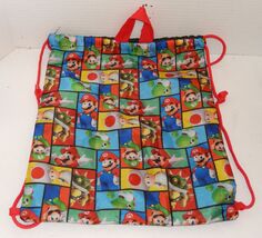 Super Mario Draw String Bag backpack Luigi Yoshi - €8,39 EUR