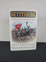 Gettysburg A Novel Of The Civil War Signed By Newt Gingrich Hardcover Book - £12.60 GBP