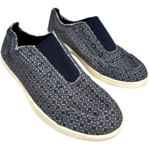 Spenco women&#39;s Santa Maria Batik Peacoat Print Slip-on Comfort Shoes siz... - $32.96 CAD