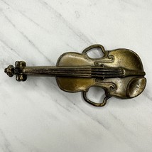 Vintage Violin Belt Buckle - $29.69