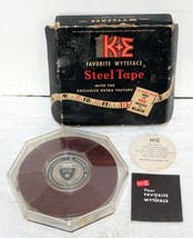 Rare Keuffel &amp; Esser K&amp;E 7385T Favorite Wyteface 100&#39; Metal Tape Measure ~ Nib - £70.78 GBP