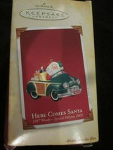 Hallmark Keepsake Ornament 2005 Here Comes Santa 1987 Woody Special Edition New - £11.84 GBP