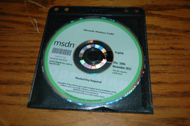 Microsoft MSDN Windows 8 (x86) November 2012 Disc 5086 English - $14.99