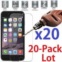 20X Wholesale Lot Tempered Glass Screen Protector For Iphone 6 Plus / 6S Plus - £26.95 GBP
