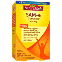 Nature Made SAM-e Complete 400mg 36ct Dietary Supplement - Exp 2026+ - $23.75