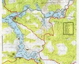 The Gateway Menus Highway 97 City of Harrison Kootenai County Idaho Map ... - £17.25 GBP