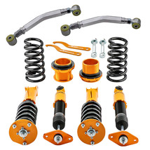 Full Set Adj. Height Coilovers &amp; Rear Camber Arms Kit for Dodge Charger 2006-10 - £352.33 GBP