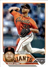 2023 Topps #108 Alex Cobb NM-MT Giants ID:58615 - $1.67