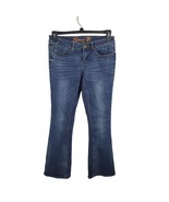 Seven7 Jeans Womens 8 Bootcut mid Rise Blue Medium Wash Casual Bottoms - £14.69 GBP