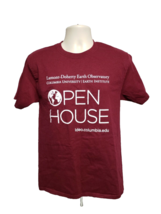 Columbia University Earth Institute Open House Adult Medium Burgundy TShirt - £11.68 GBP