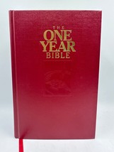 The One Year Bible NIV Hard Cover OOP 1984 Large Print - £11.37 GBP