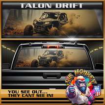 Talon Drift - Truck Back Window Graphics - Customizable - £46.04 GBP+